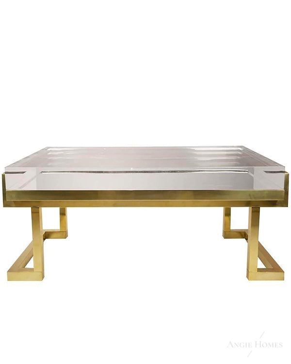 Luxury Gold Metal Table