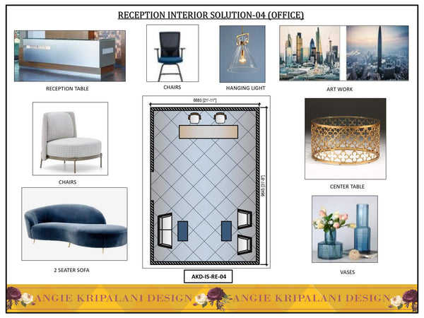 Luxury Reception Interior Solution