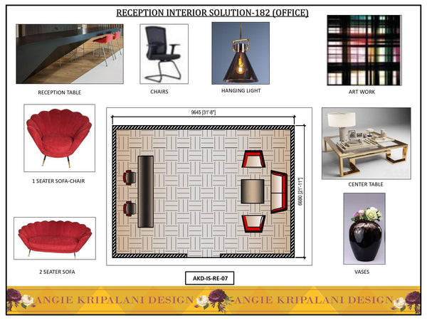 office reception interior