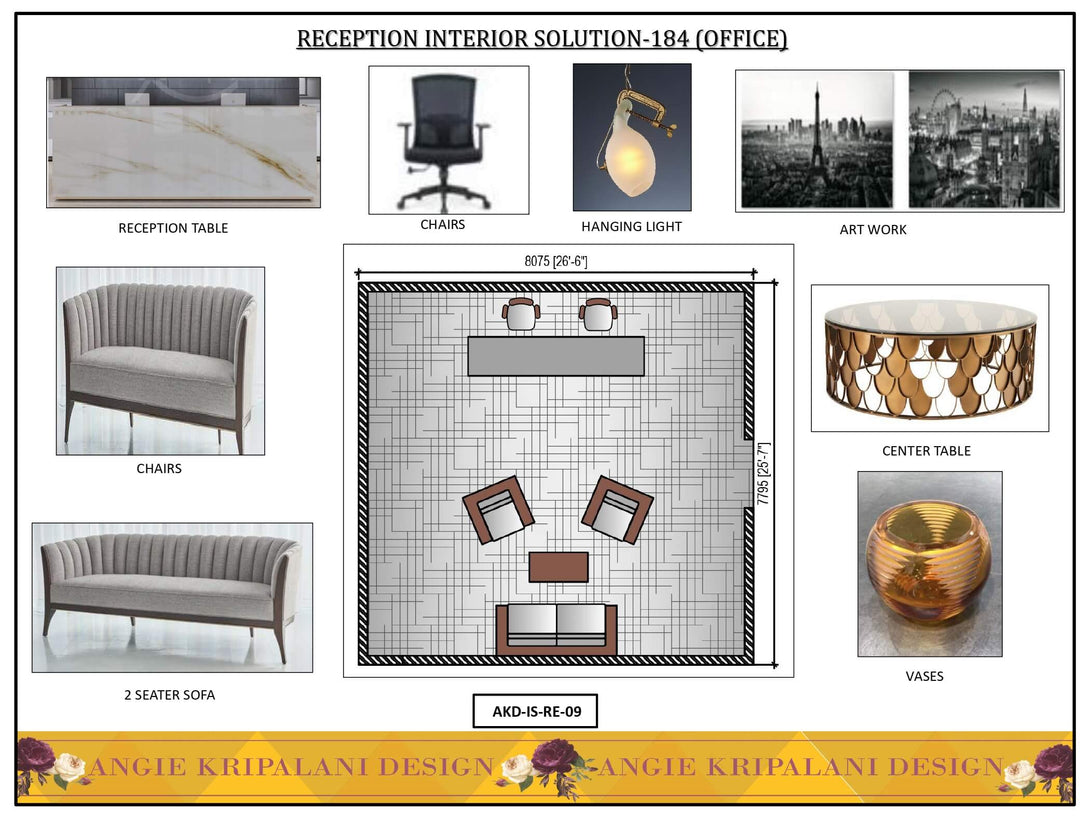 Luxury Reception Interior Solution