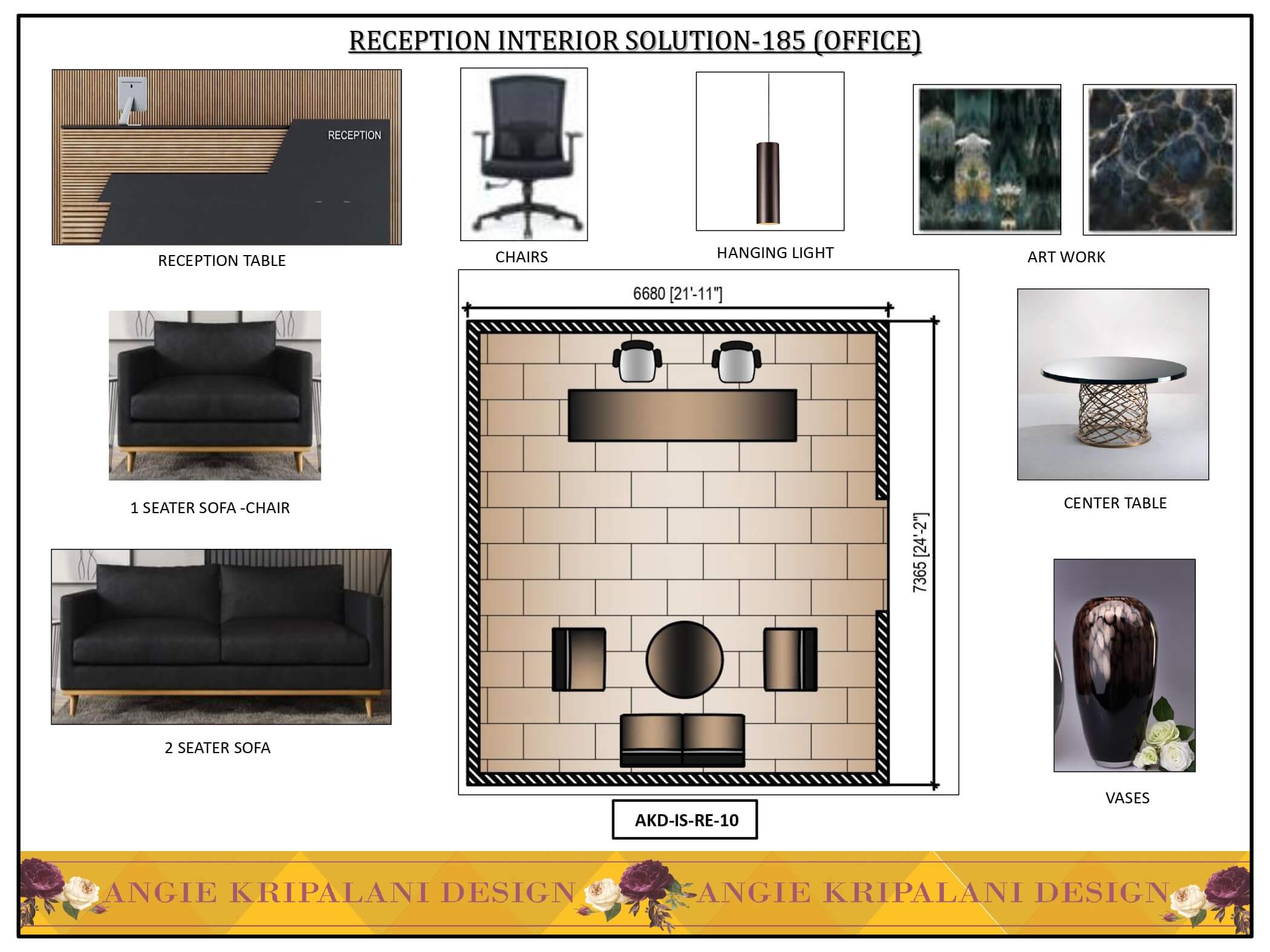 Luxury Reception Interior Solution