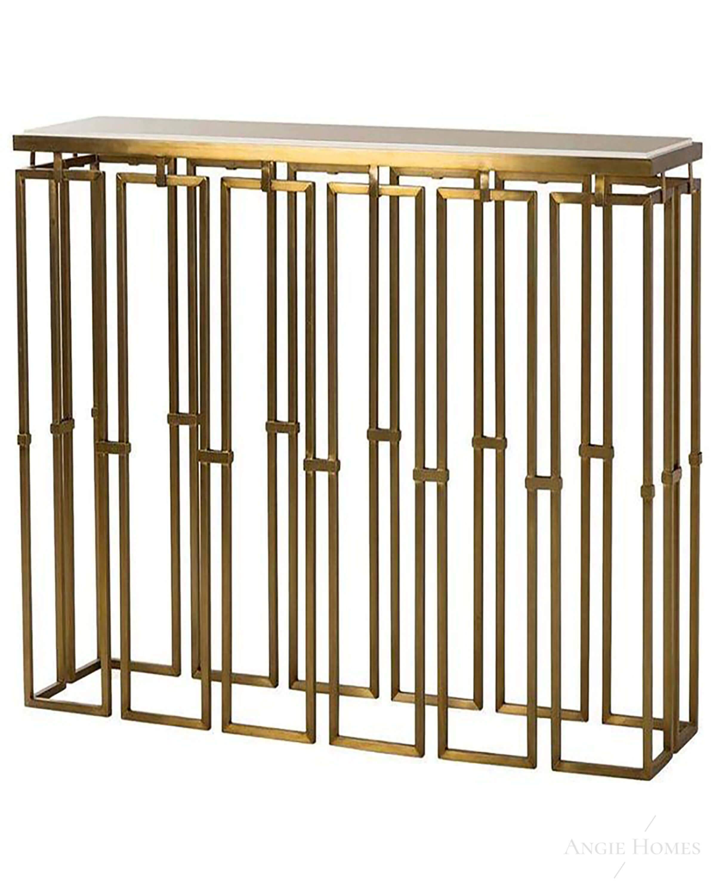 Luxury Metal Console