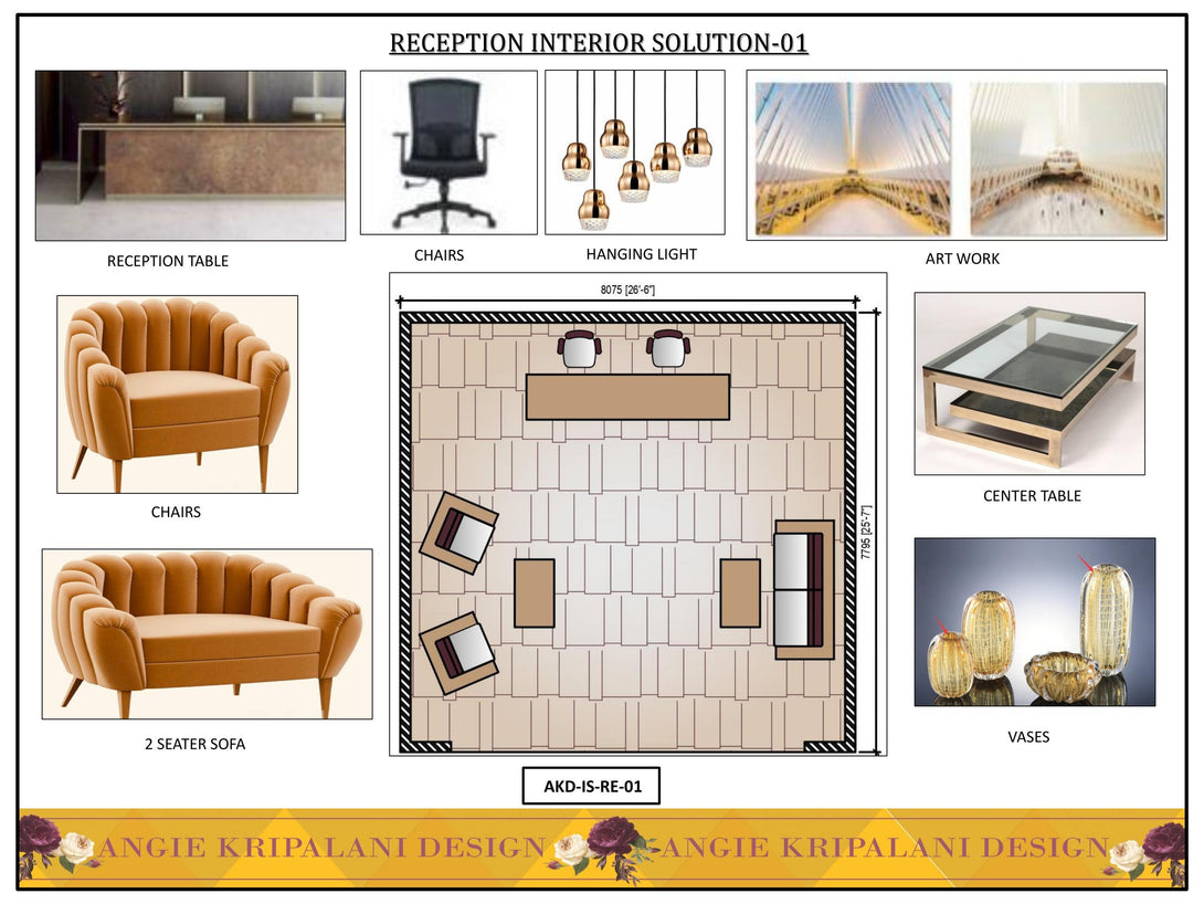 Luxury Reception Interior Solution