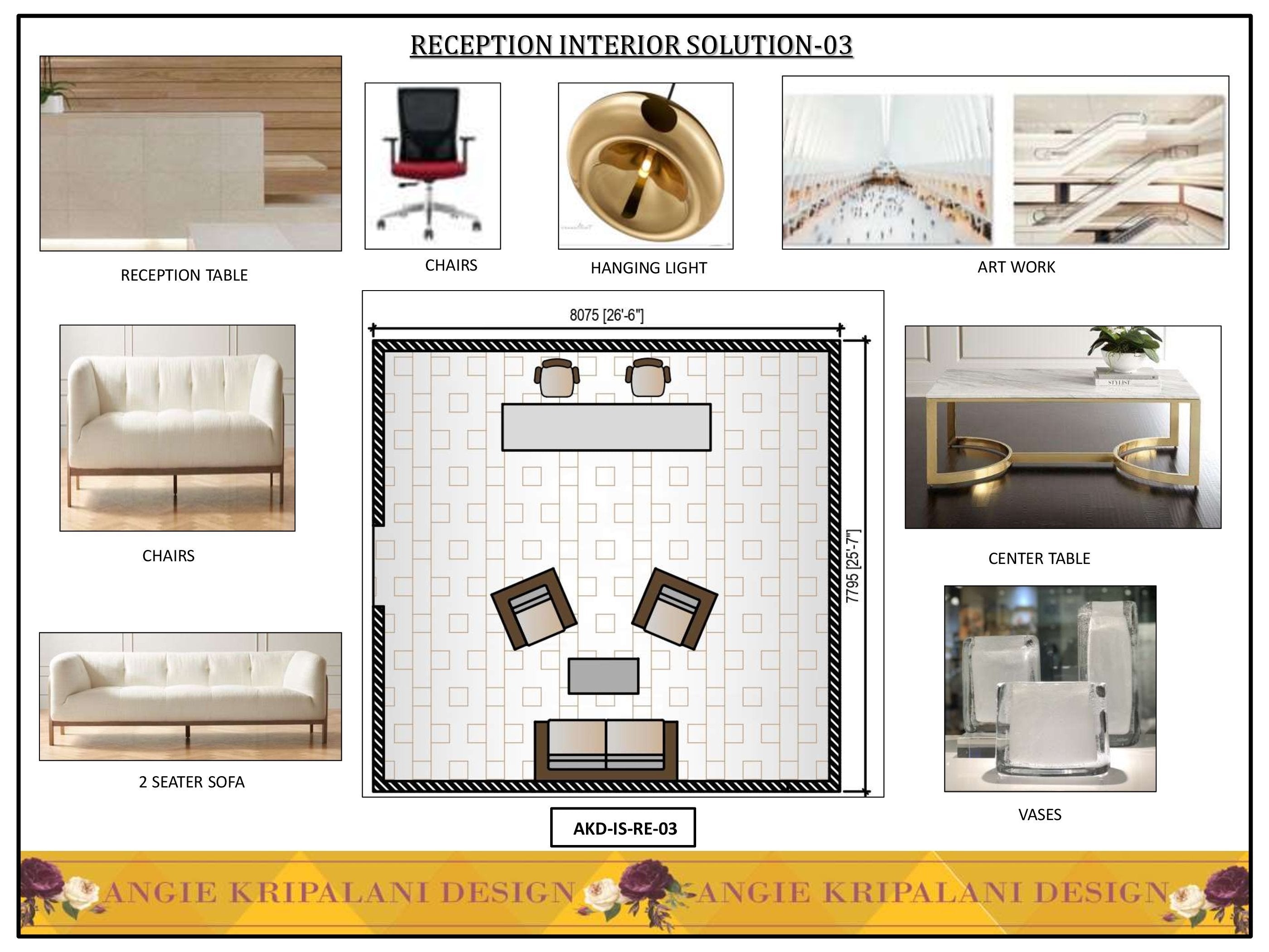 Luxury Reception Interior Solution