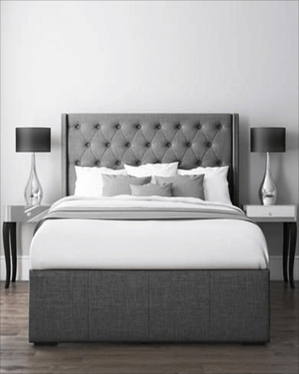 Luxury Fusion Fabric Bed With Head Board