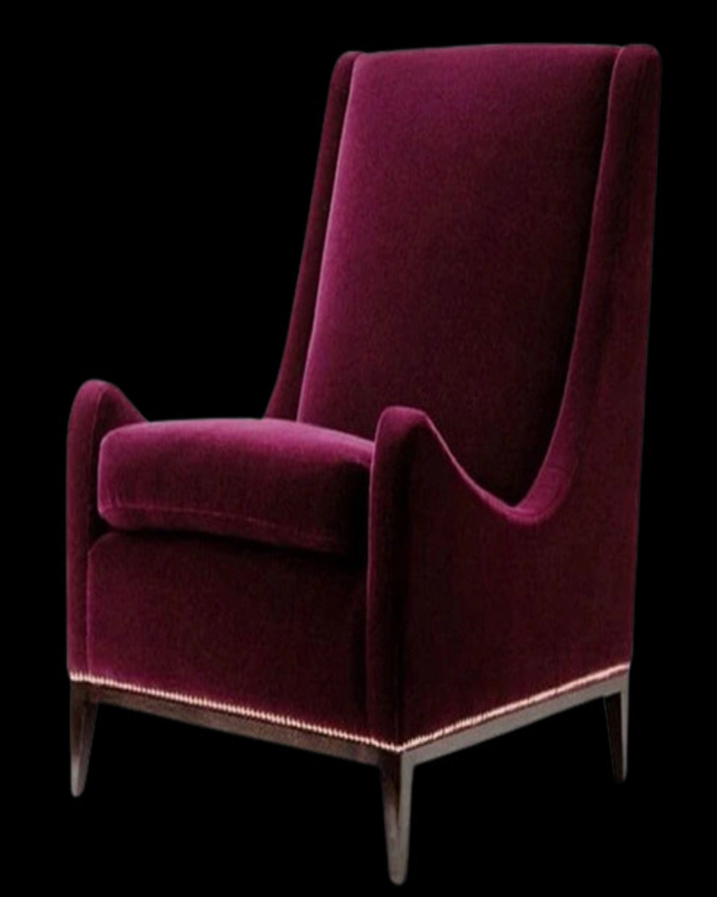 Buy Roksana Wine Sofa Chair Online with Best Price - Angie Homes ...
