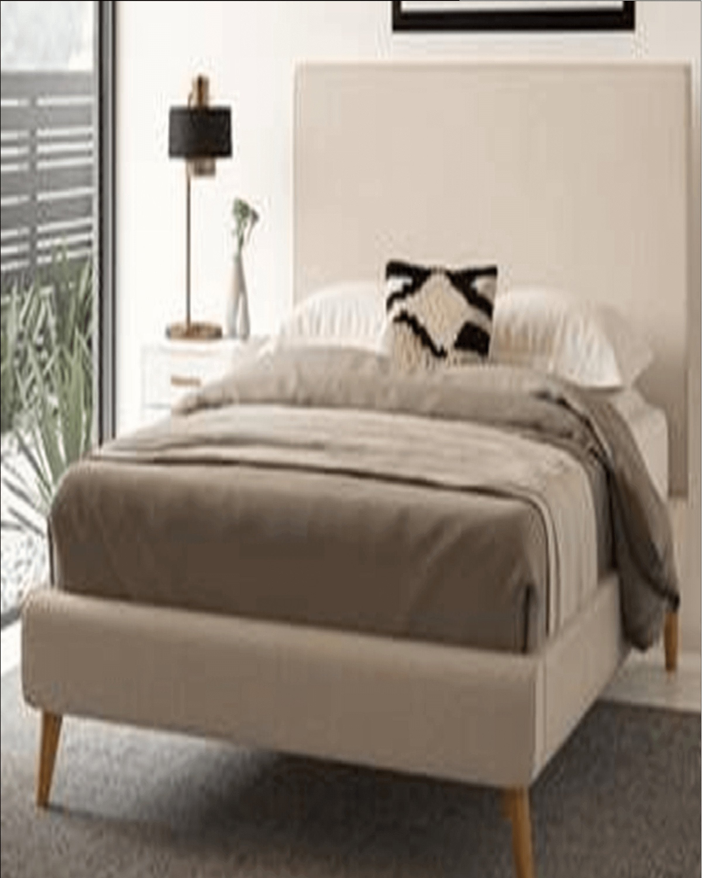 Luxury Fusion Fabric Bed With Head Board