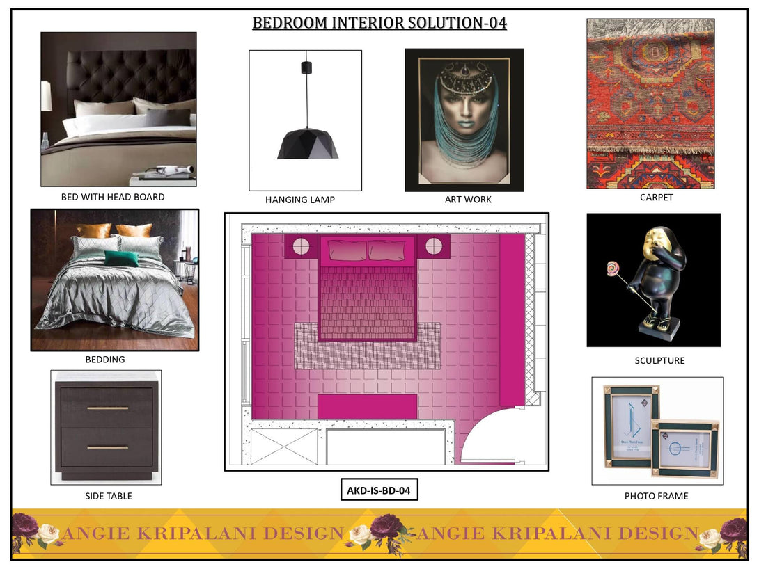 Luxury Bedroom Interior Design Solution