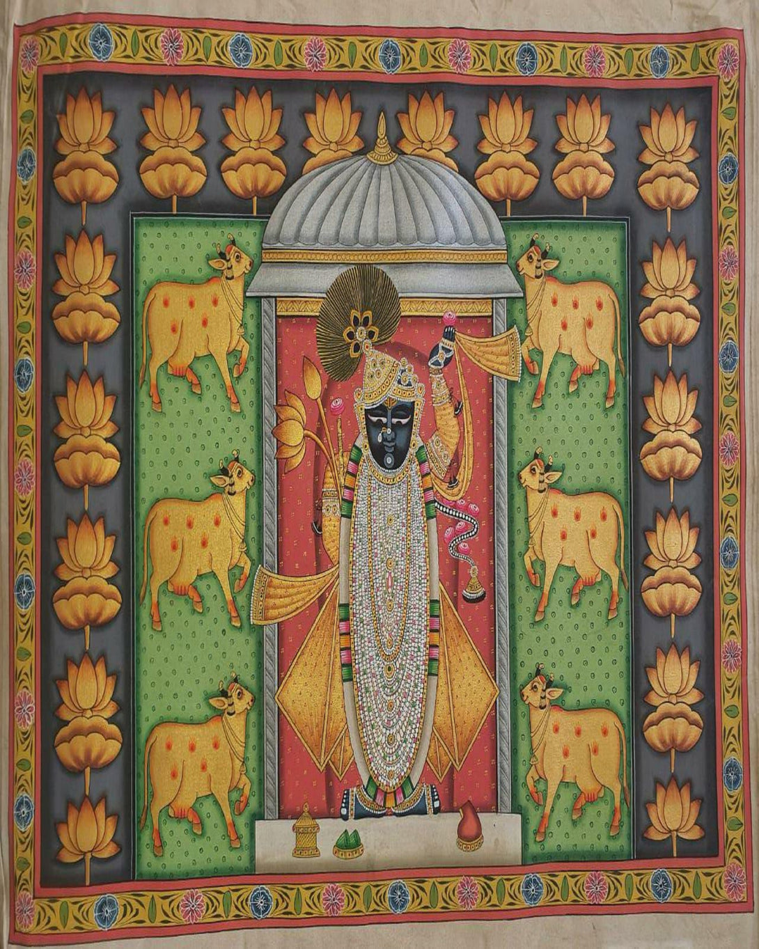 Luxury Multicolor Pichwai Painting