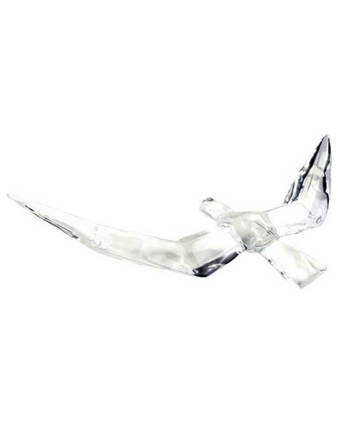 Crystal Glass Wooden Base Sculpture