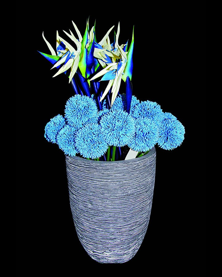 Blue Hydrangea Artificial Flower Arrangement
