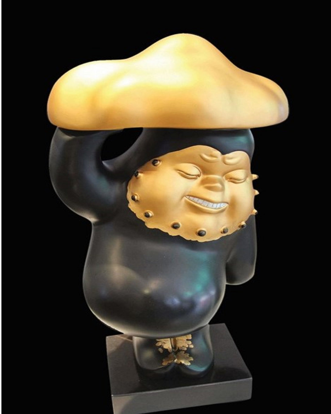 Mountain Black Sculpture