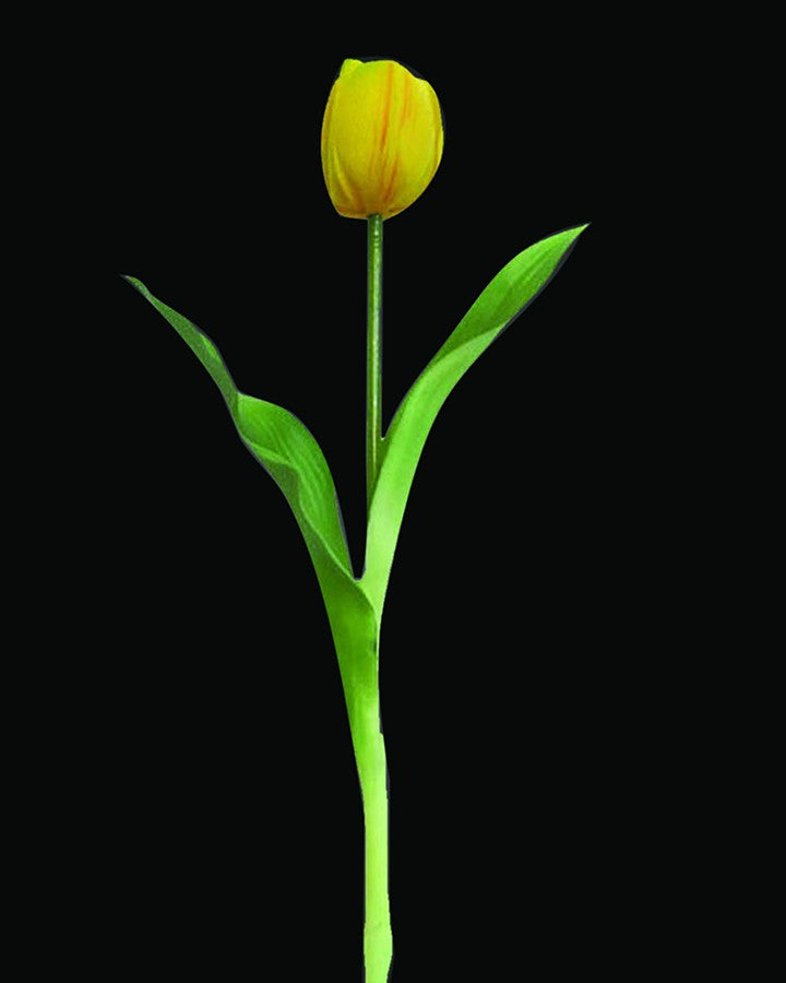 Yellow Tulip Artificial Flowers Arrangement