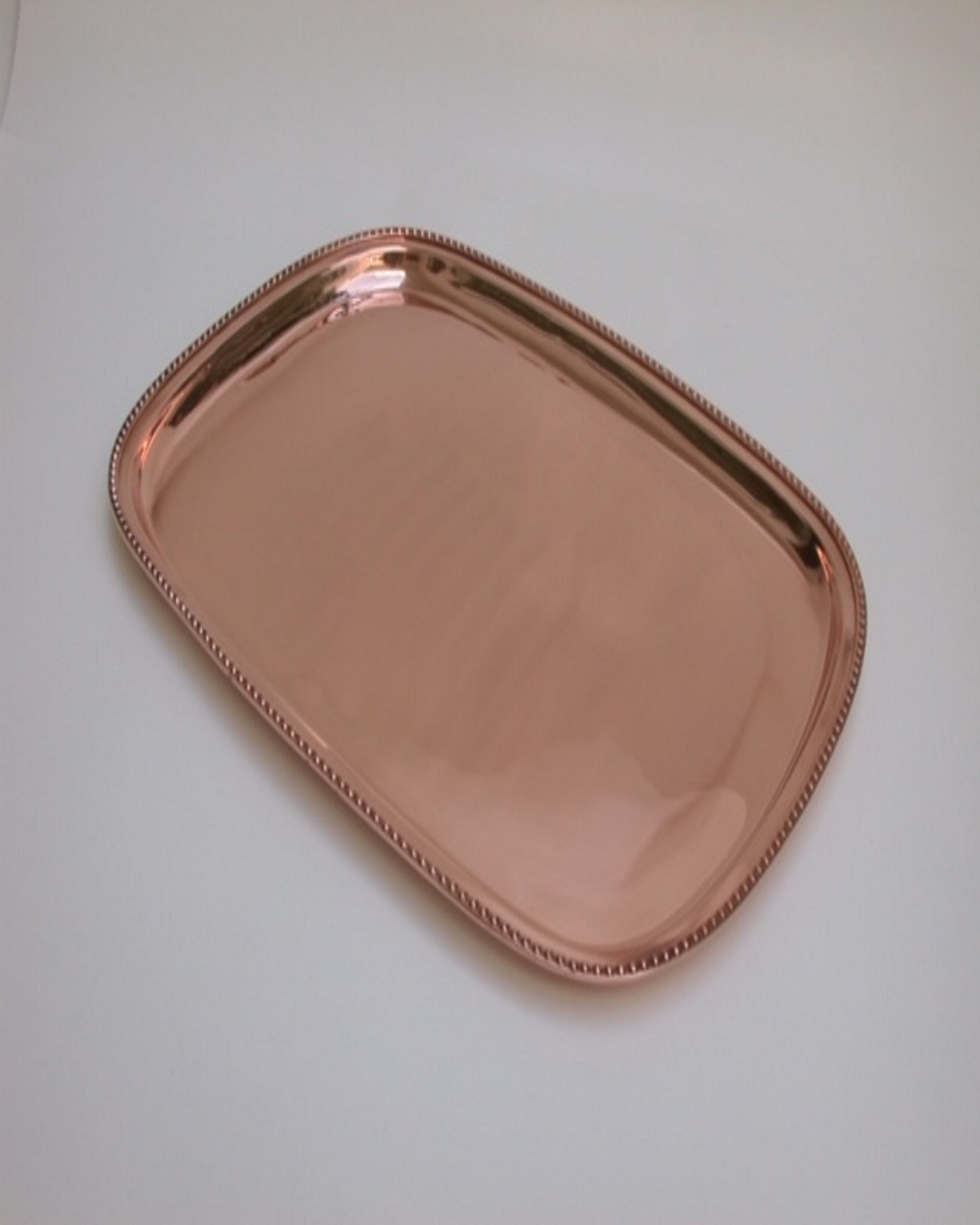 Copper Rose Gold Tray/Plate & Serveware for Kitchen Décor