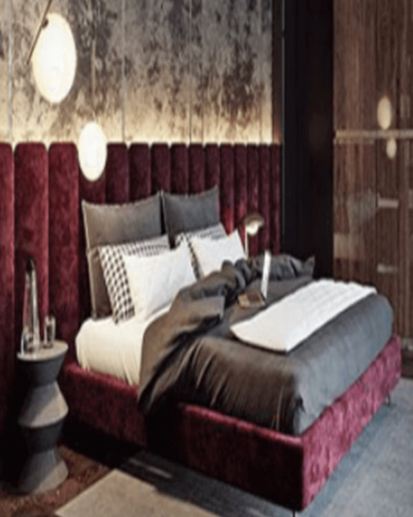 Luxury Fusion Fabric Bed With Head Board