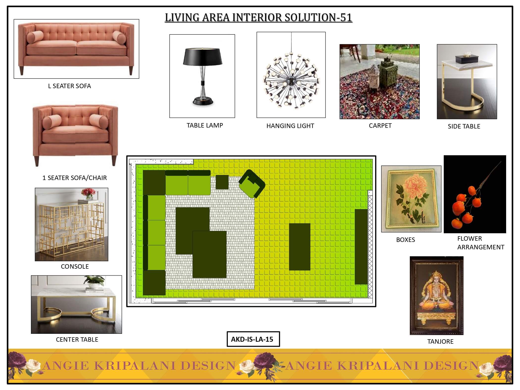 Smart Living Room Interior Solutions - Interior Solutions – ANGIE HOMES