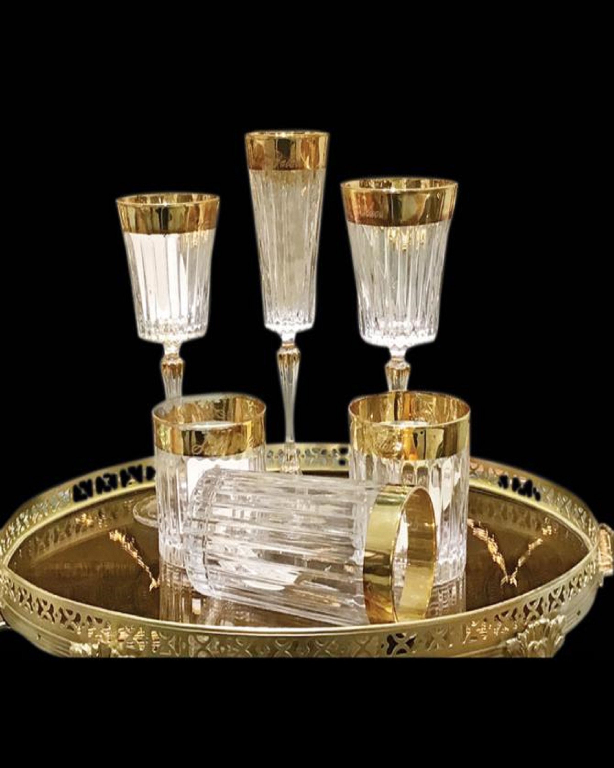 Luxury Wine Champagne & Whiskey Glasses
