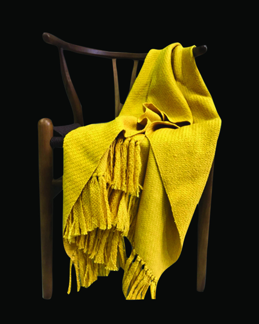 Luxury Turmeric  throws & blankets