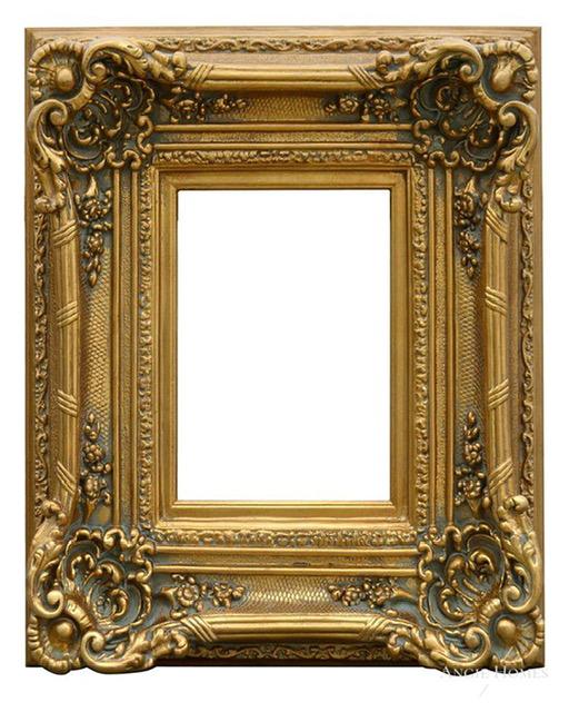 Luxury Classic Gold Leaf Mirror