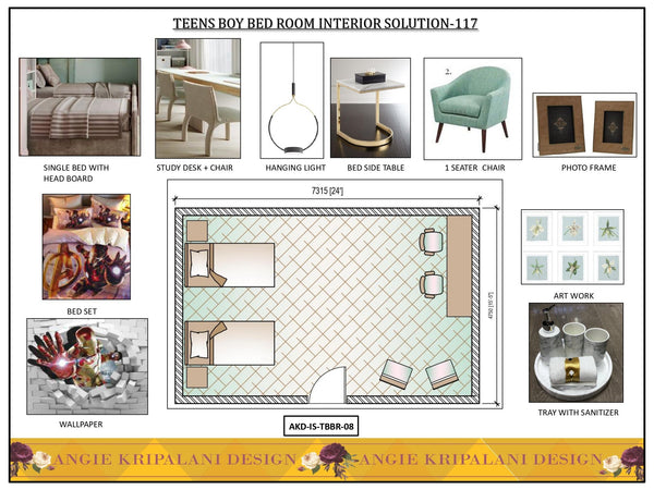 Modern Kids Room Interior Solution