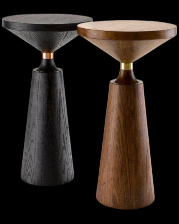 Luxury Black Side Table