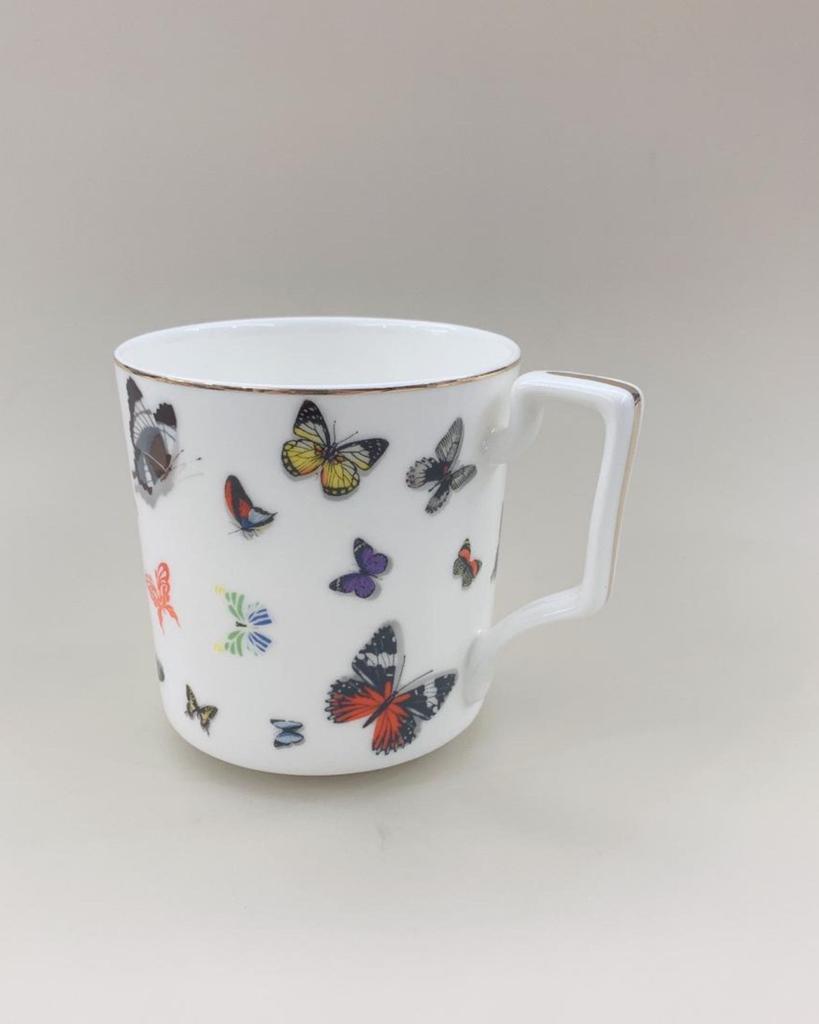 Buy Butterfly Printed Ceramic Coffee Mugs Online