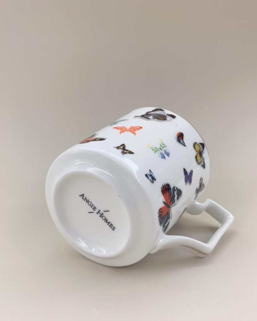 AngieHomes Butterfly Ceramic Coffee Mugs Online