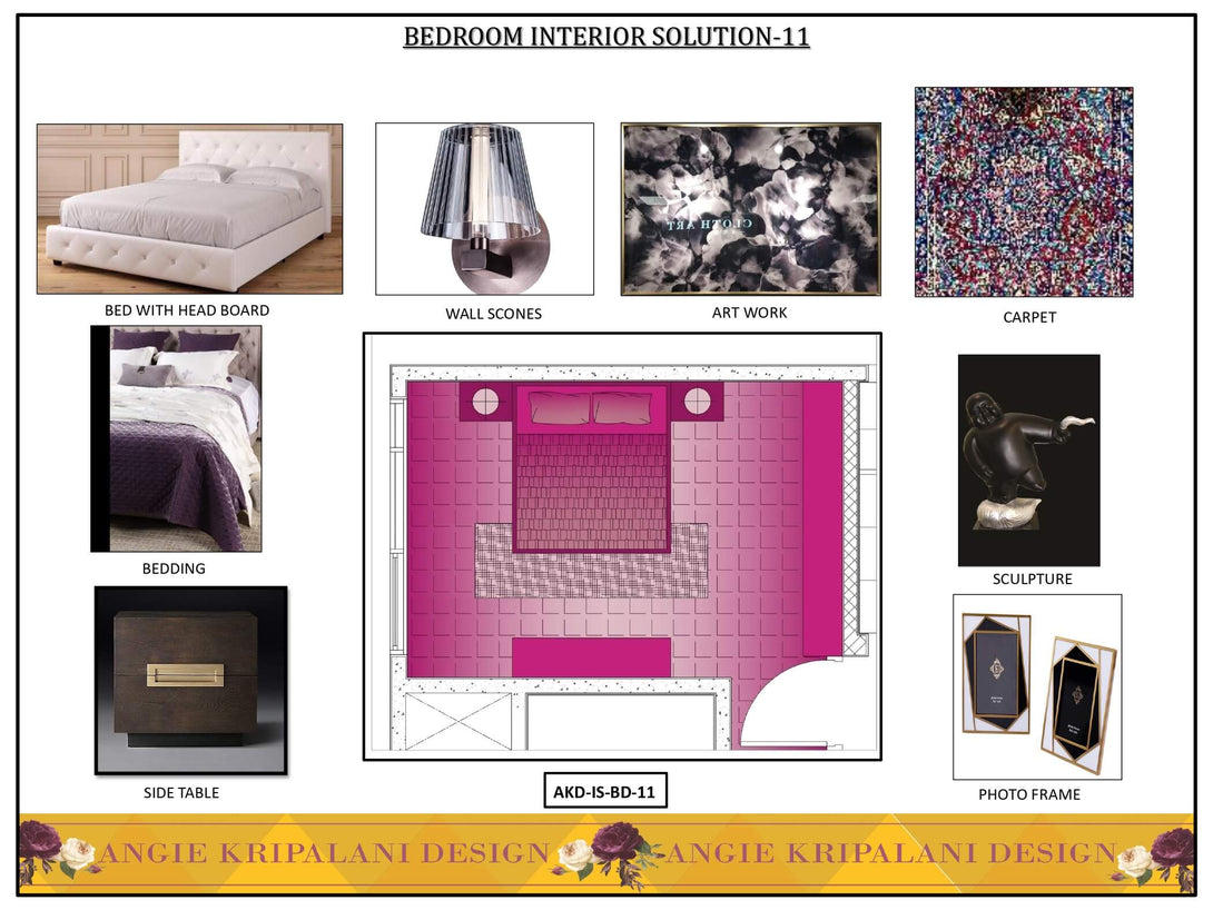 Luxury Bedroom Interior Design Solution