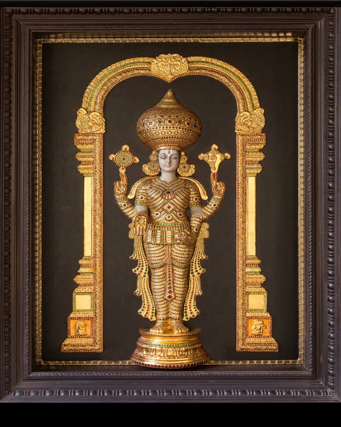 Luxury Gold Leaf Tanjore