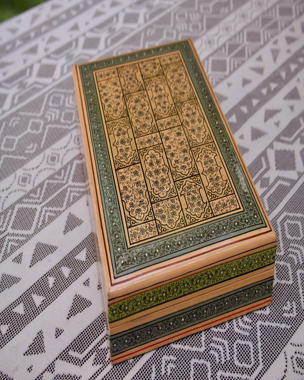Bronze Kashmiri Papier Mache Box