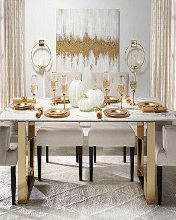 Luxury Metal Dining Table