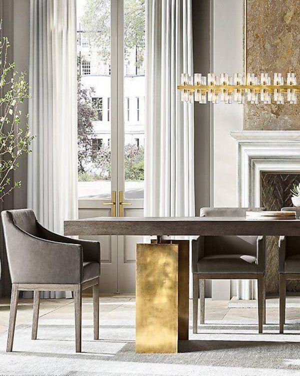 WATTS GOLD FINISH DINING TABLE- ANGIE'S INDIA ANGIE KRIPALANI DESIGN- ANGIES HOME- ANGIES INDIA
