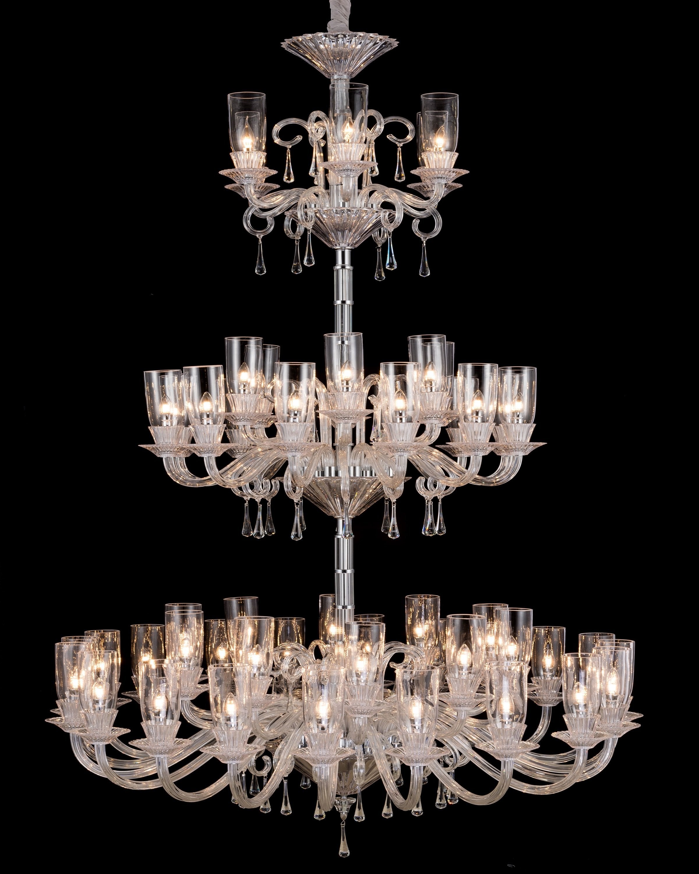 Luxury fusion crystal chandelier