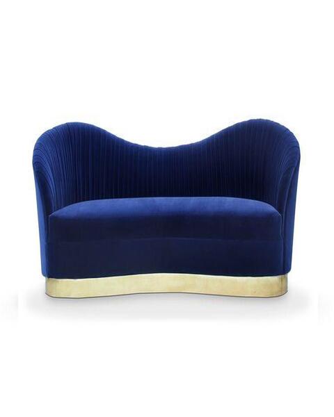 Denver Blue Sofa