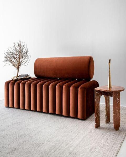 REPUBLIC GREY SOFA | Bench Seat Sofa ANGIE KRIPALANI DESIGN - ANGIE HOMES