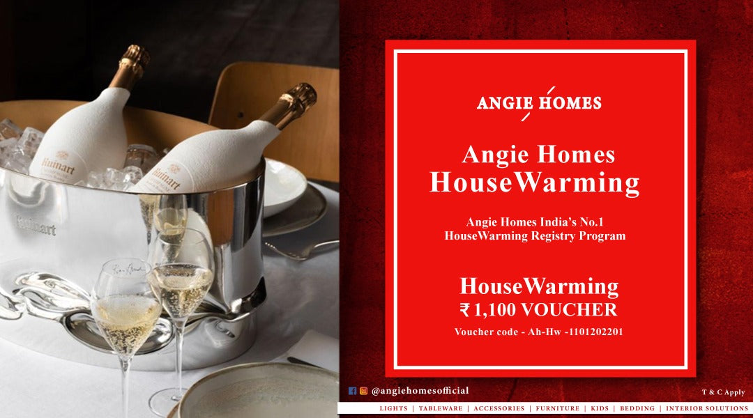 Gorgeous Housewarming Gift Voucher for Ice Bucket at Angie Homes ANGIE HOMES