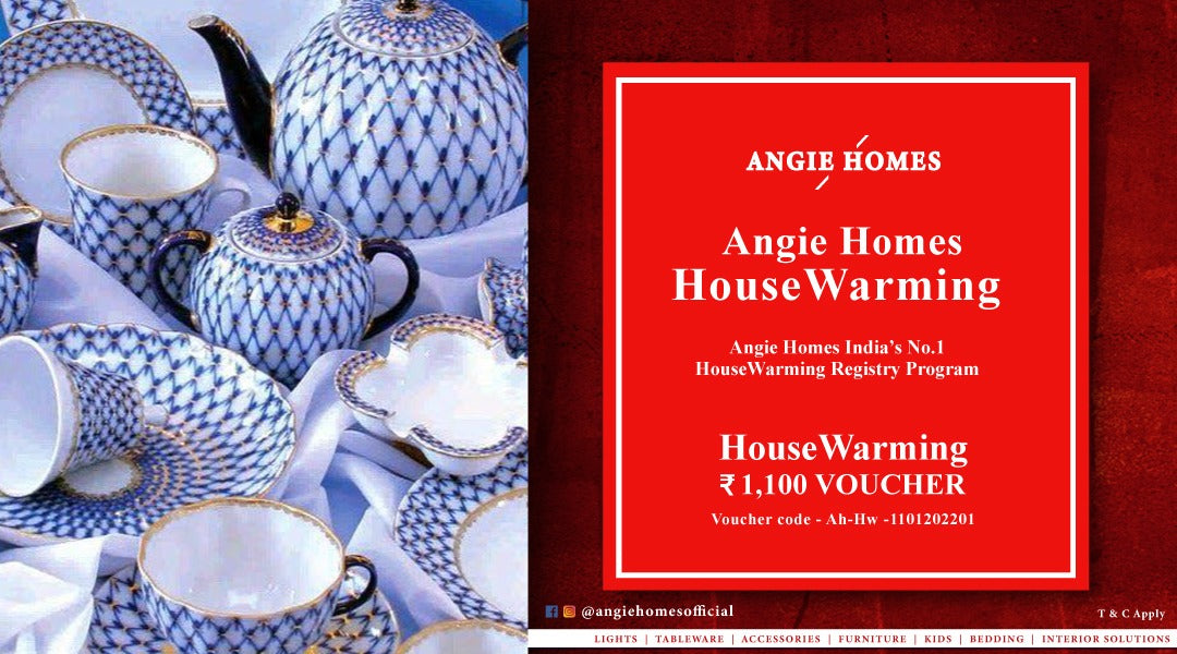 Online Tea set for a housewarming Gift Cards & Voucher at Angie Homes ANGIE HOMES