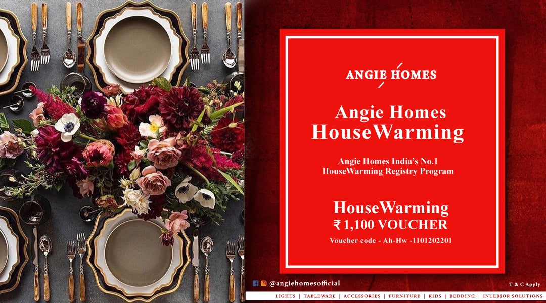 LOOKING FOR PERFECT GIFT FOR ULTIMATE ONLINE HOUSEWARMING REGISTRY ? —  ANGIE HOMES, by Anjaleka Kriplani(Angie Homes)