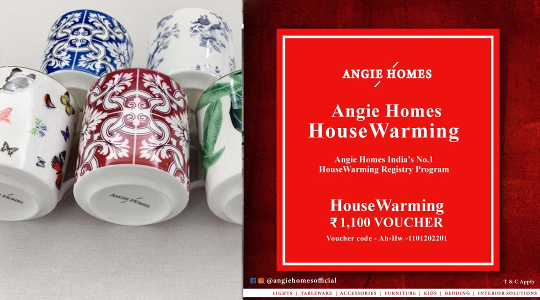 Book Housewarming Registry Program in India with Angie Homes ANGIE HOMES
