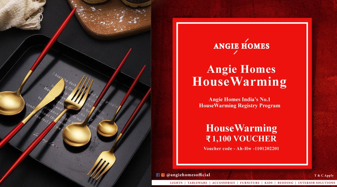 Housewarming Registry Program in India with Angie Homes ANGIE HOMES