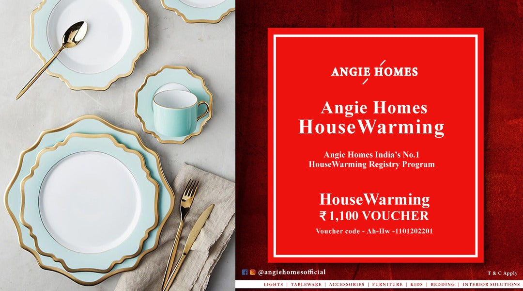 Stylish Tableware for Amazing Gift for Housewarming Registry ANGIE HOMES