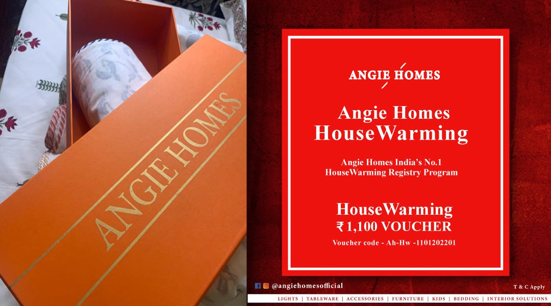 Shop Online Housewarming Gift Voucher for Dohar set from Angie Homes ANGIE HOMES