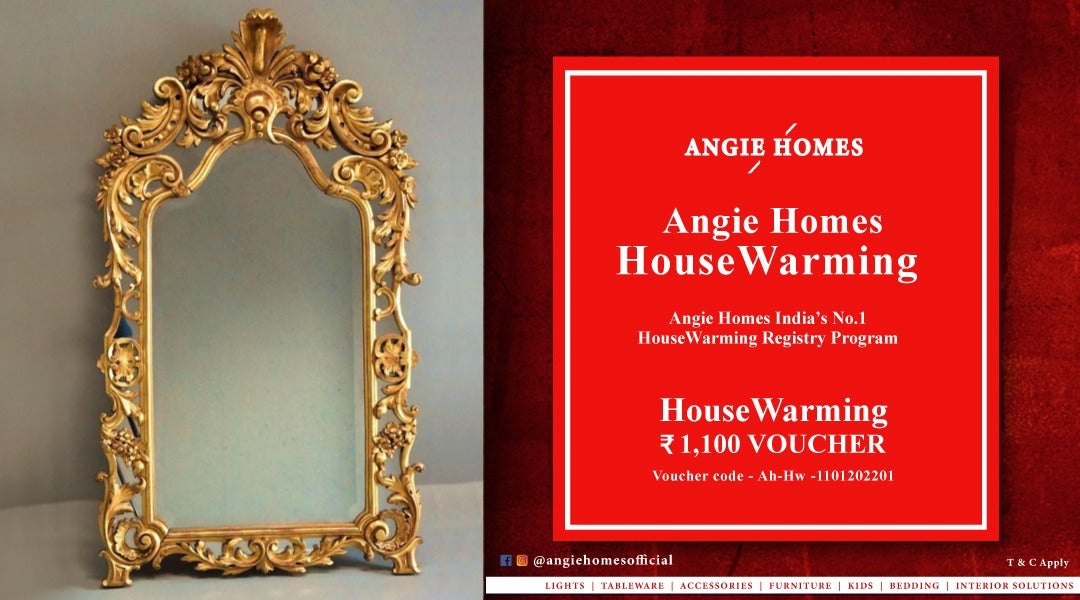 Buy Premium Online Mirror for Housewarming Registry Gift Voucher ANGIE HOMES
