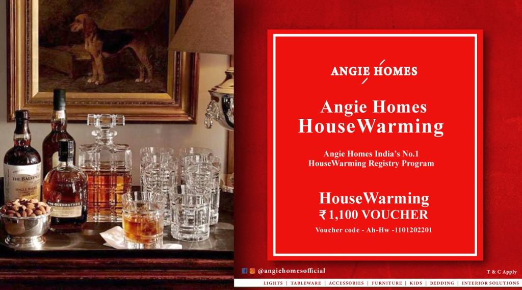 Book Luxurious Housewarming Gift Card with Angie Homes ANGIE HOMES