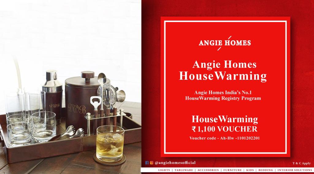 Book Luxurious Housewarming Gift Card with AngieHomes ANGIE HOMES