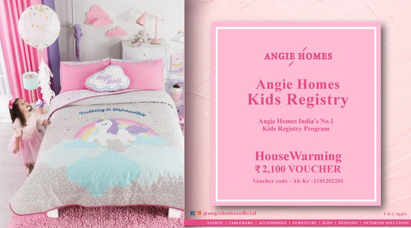 AngieHomes Kids Registry Pink Gift Voucher Online ANGIE HOMES