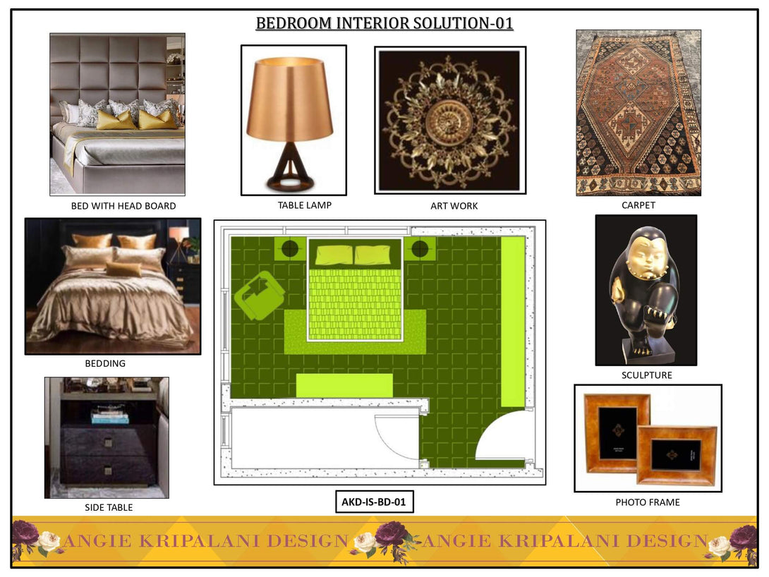 Luxury Bedroom Interior Design Solution