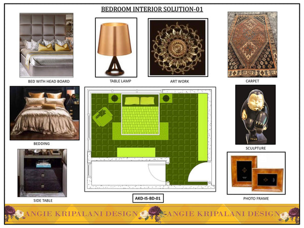 Luxury Bedroom Interior Design Solution