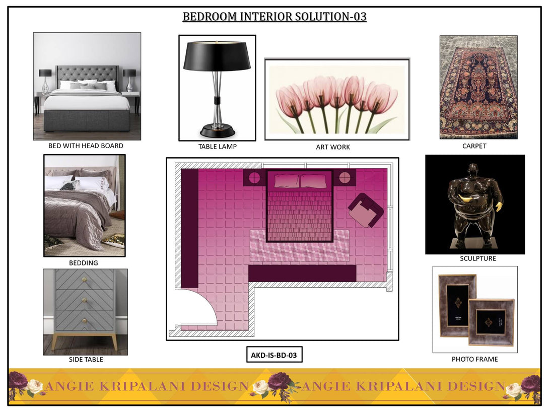 Luxury Bedroom Interior Design Solution