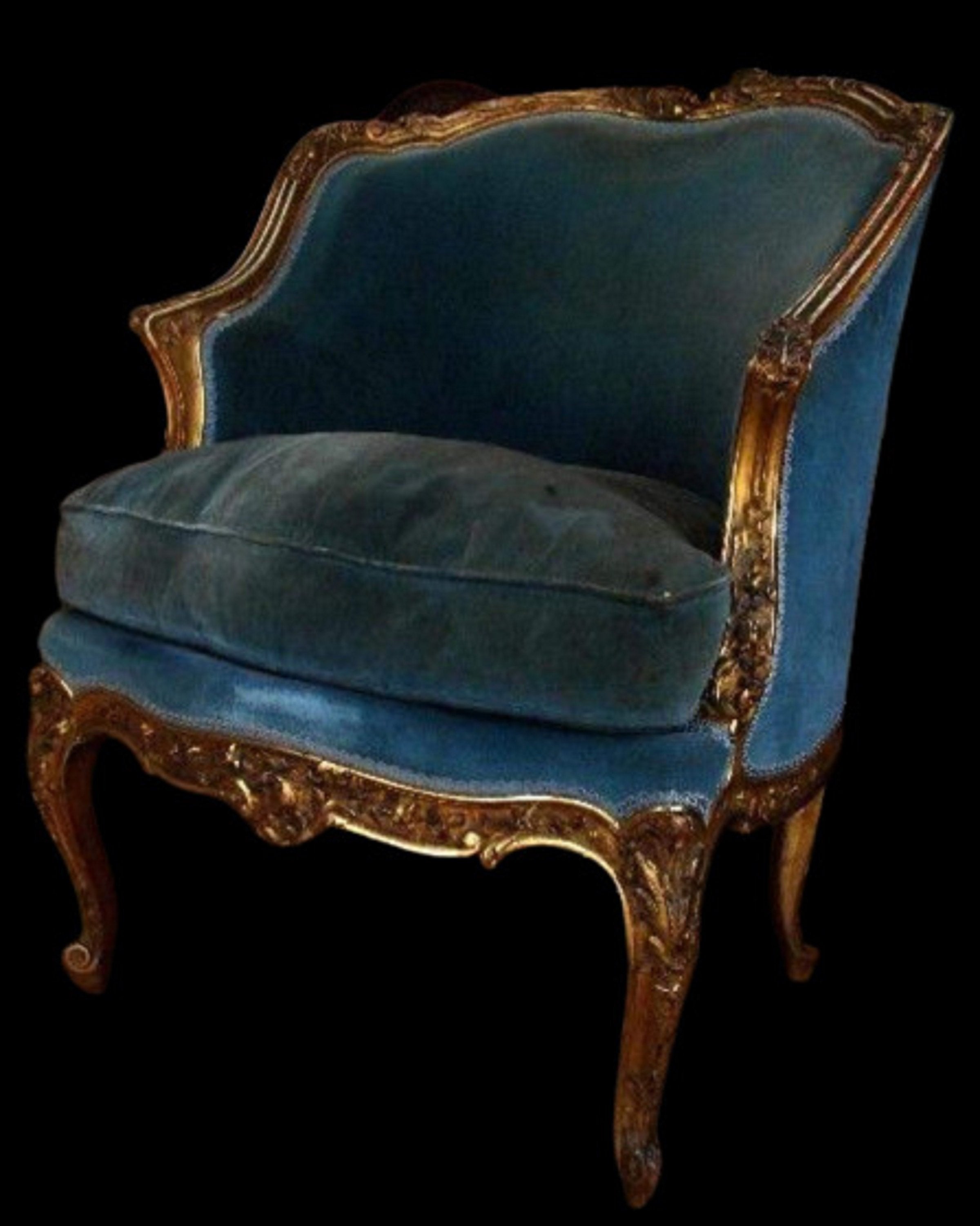 Luxury Gold Leaf Chair